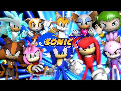 [SFM] Sonic X theme remake - Sonic animation