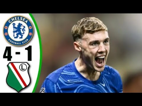 Legia Warsaw vs Chelsea 1-4 All Goals & Highlights - 2025