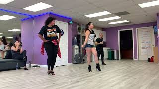 Latin Fusion Heels Class Choreographed by Helen Vazquez