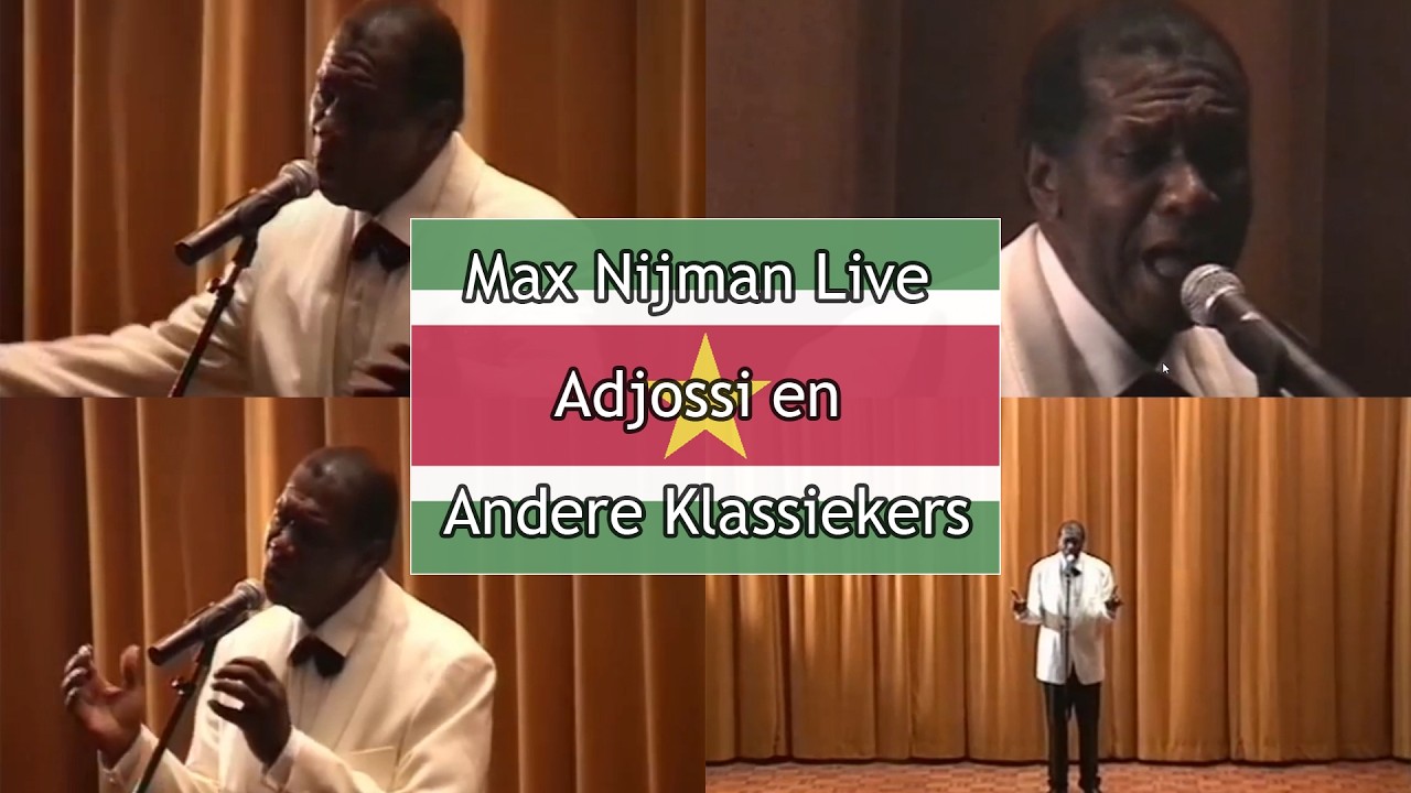 Max Nijman Live: Adjossi en Andere Klassiekers