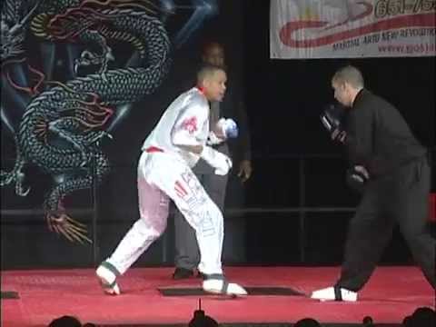 Raymond Daniels vs BJ Carnahan 2011 Diamond Nationals Karate Tournament