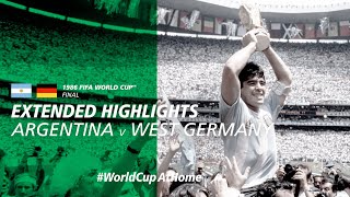 Argentina 3-2 West Germany | Extended Highlights | 1986 FIFA World Cup Final