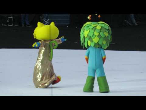 Vinicius y Tom en inauguración Juegos Paralímpicos Rio 2016