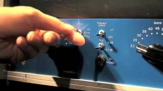 Video thumbnail for Tube Preamp and DI.  TUBE-TECH MP1A . Musical top quality. by TUBE-TECH, LYDKRAFT