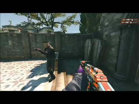 CSGO Outsiders Qikert 4 Kills AK47 vs fnatic Inferno IEM Rio 2022