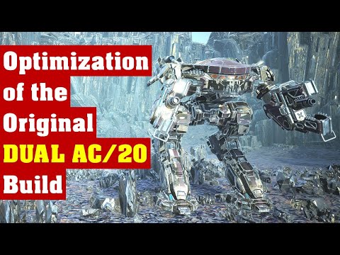 King Crab - Optimal AC/20 Build [Part 1]: Raid Mission Tactics (MechWarrior 5 Mercenaries)