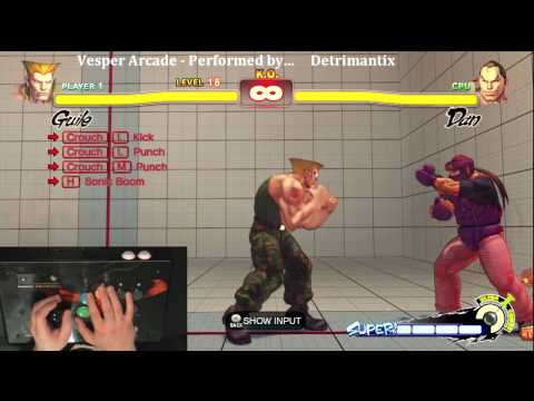 Super Street Fighter 4 Trials - Guile