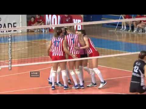 22.11.13 Odbojka (Z), Crvena zvezda - Partizan Vizura 1-3