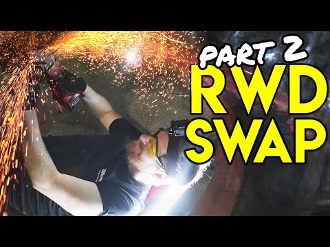 Cutting a Hole in the Floor | RWD GTI | Pt 2