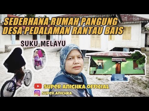 SANGAT SEDERHANA!! INILAH RUMAH PANGGUNG PENDUDUK MELAYU PESISIR DI DESA RAUTAU BAIS RIAU INDONESIA
