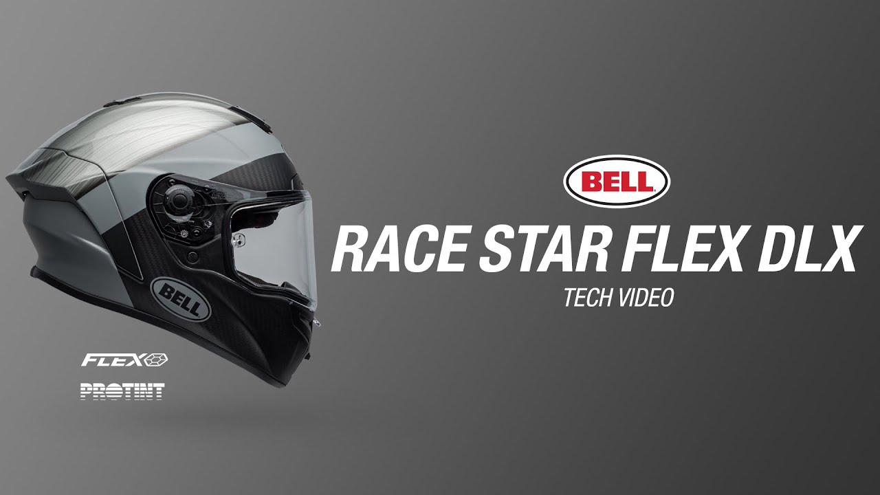 Bell Race Star DLX Flex - Strike Blue Video
