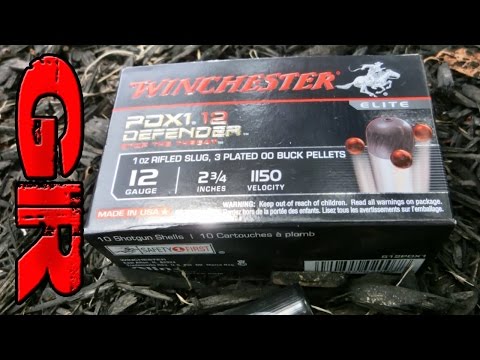 Winchester PDX1 Defender 12ga - Gel Test