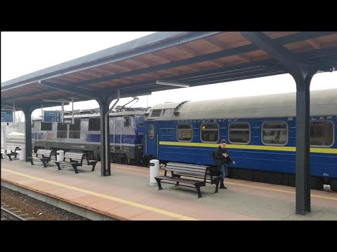EP09-029 z IC MALCZEWSKI/LVIV EXPRESS z pokładu TLK WIELKOPOLANIN | Lubliniec