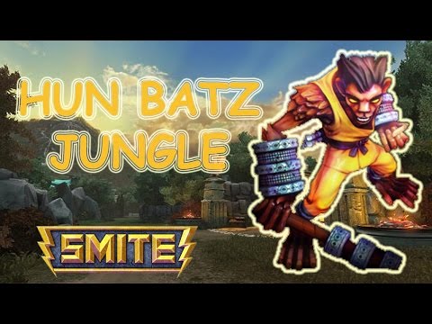 EL MONO SHAOLIN│SMITE│ HUN BATZ JUNGLE - CONQUEST