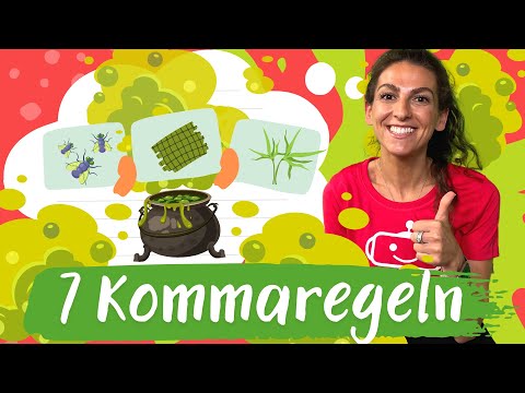 Kommasetzung & Kommaregeln | Deutsch – Grundschule | Silicon Valley Kids