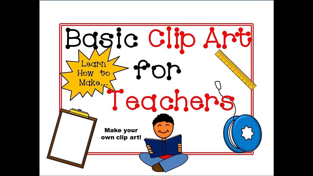 How to Make Basic Clip Art Tutorial for Teachers! (PowerPoint)