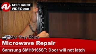 Samsung Microwave Repair: Door Will Not Latch When Closed - Door Key