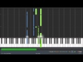 Birdy - Skinny Love (synthesia) 