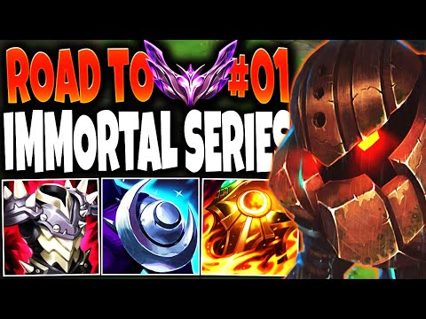 New Nautilus Top Build vs NON-STOP GANKS ~ Immortal Series - Road to Master #01 | League of Legends