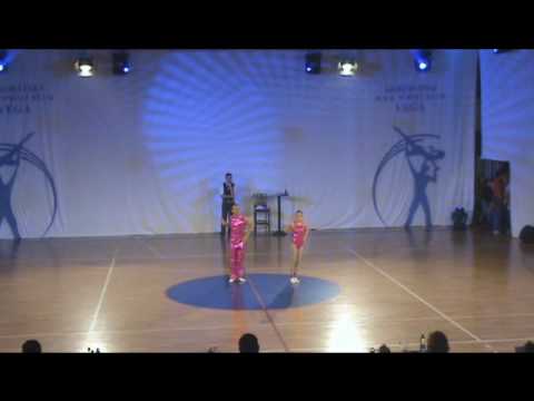 Europameisterschaft Velika Gorica 2009 Maurizio Mandorino & Jade Mandorino Acrobatic Round.wmv