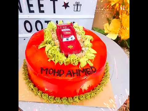 Car Cake Sweet Tooth Bakers By Misbah Surya #McQueen #Shorts #Subscriber