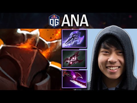 OG.ANA SMURF CHAOS KNIGHT WITH PURPLE ITEMS - DOTA 2 7.31 GAMEPLAY