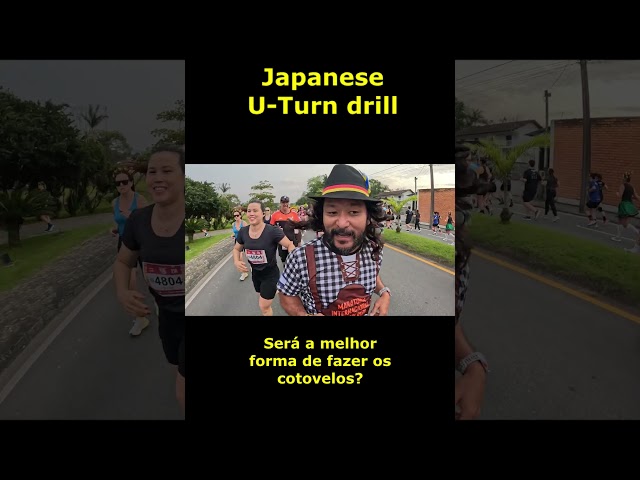 Aprendi o Japanese U-Turn drill #maniadecorrida
