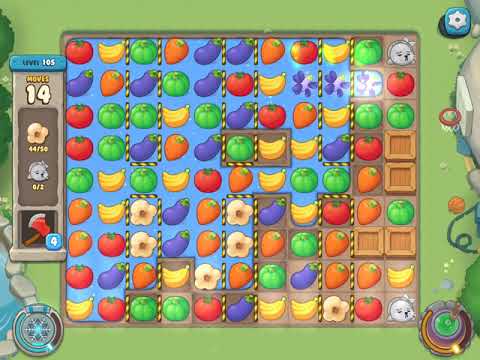 We Bare Bears - Match3 Repairs - Level 105 (by match3news.com)