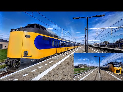 THREE trains in UNDER one minute!!! VIRMm vs. SNG vs. ICMm - Fly-by / Arrival -