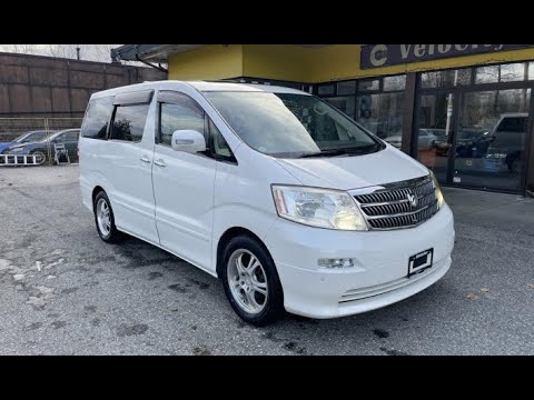 Vancouver Velocity Cars #19193 Toyota Alphard MZ-G Edition (JDM 3.0 V6 5AT TWIN SUNROOF)