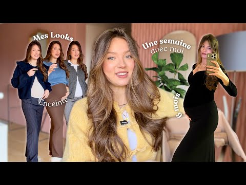 Mes Looks de Grossesse, Update Cheveux, Podcast à Paris | WeeklyVlog | SleepingBeauty
