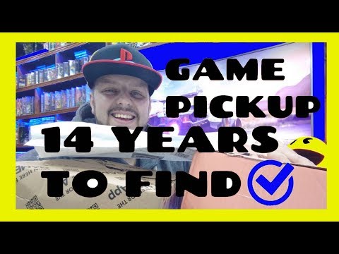 RETRO GAME PICKUP SUPER RARE GAME FOUND AFTER 14 YEARS OF SEARCHING