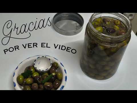 Cómo hacer aceitunas rajadas al estilo Extremeño (Receta de los Abuelos)
