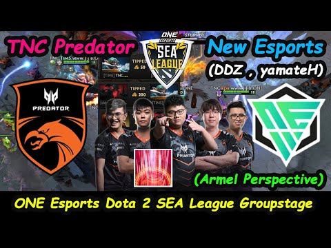 TNC Predator vs New Esport | Armel [Lina] 10K MMR Midlane ONE Esports Dota 2 SEA League Game2 Dota2