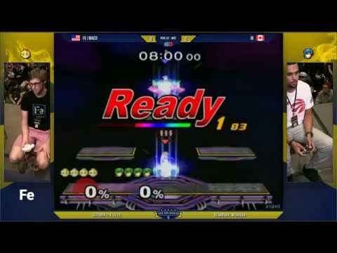The Big House 5 - Singles - Pool K2 - WR2: FE|MacD (Peach) vs IB (Marth)