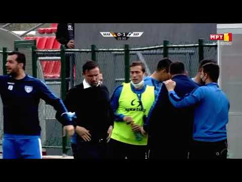 ПМФЛ - 25. коло (МАКЕДОНИЈА ЃП. - АК. ПАНДЕВ 0-2) Гол на Марио Крстовски