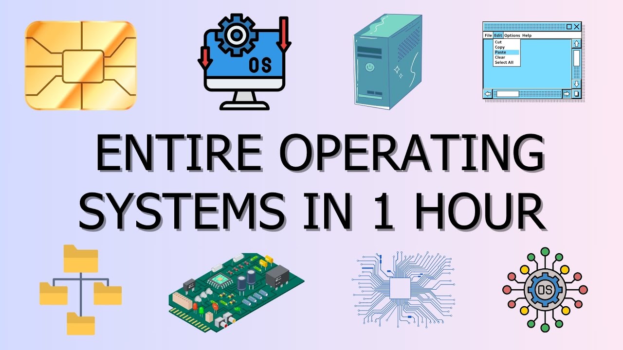ENTIRE OPERATING SYSTEMS IN 1 HOUR, University Exam Prep, OS Basics, OS Exam