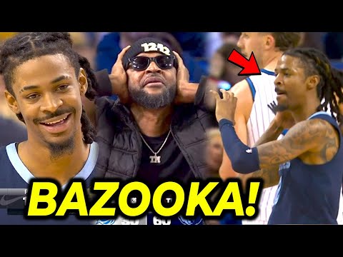 Ja Morant is Back with a new celly in London, BAZOOKA! | Grizzlies vs Magic Game Highlights
