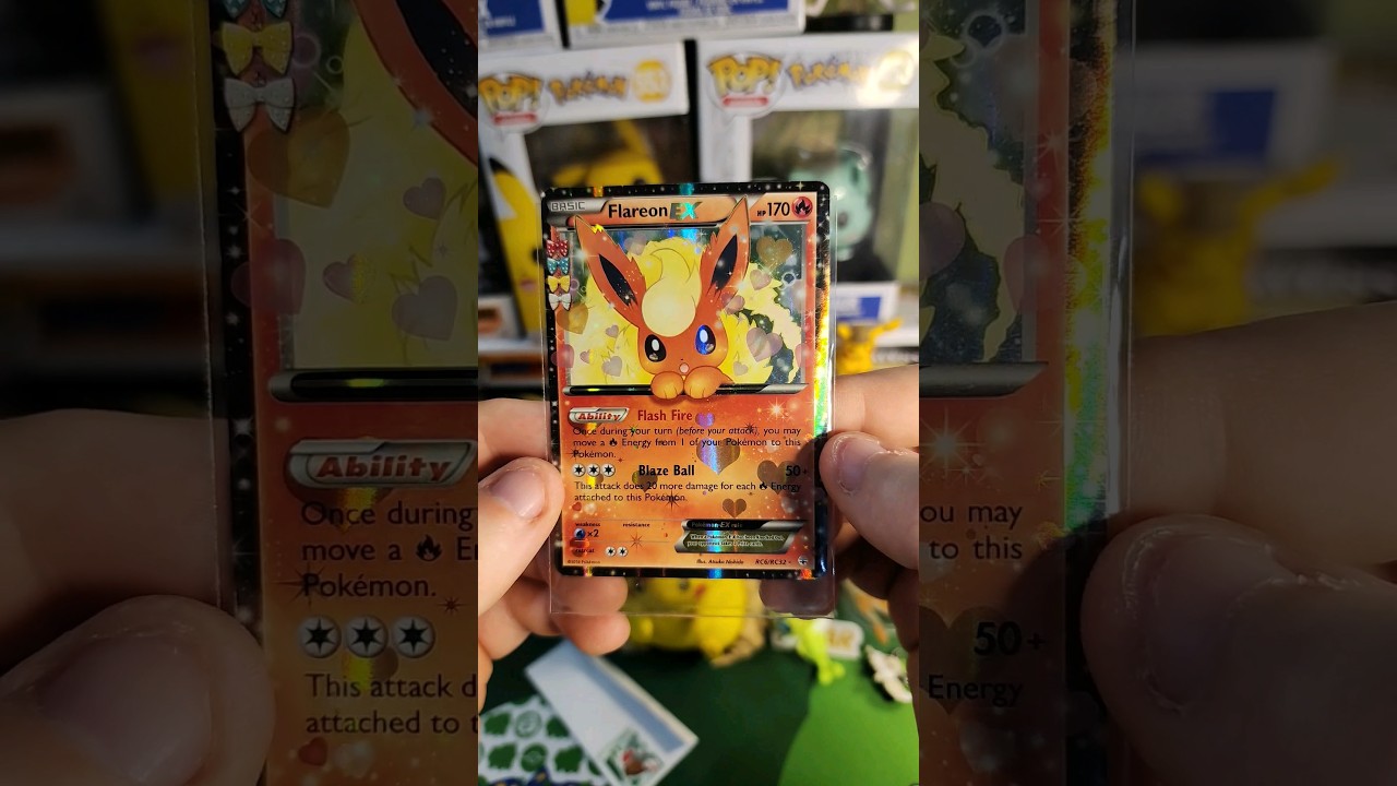 Flareon Ex RC  #collector #pokemoncollector #pokemon #pokefans #pokemontradingcardgame