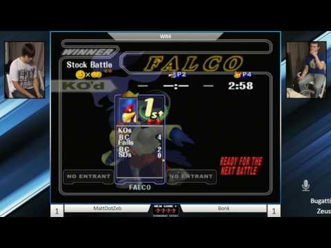 New Game Plus LXXXV   BonkCushy vs MattDotZeb SSBM W4