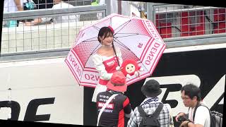 2024 SUPER GT Rd.3 SUZUKA #39 奥田千尋 SARDイメージガール 決勝日ピットウォーク レースクイーン 4K