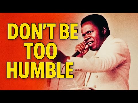 DON’T BE TOO HUMBLE -  Papa Benson Idahosa ( A Man Like Jesus ) || Prophet Samuel Fombang🦁🦅.