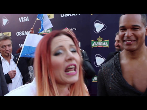 Valentina Monetta (San Marino) - Eurovision 2017 Opening Ceremony Red Carpet