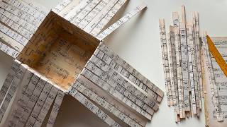 How to Make a Paper Box | Creative DIY Paper Recycling