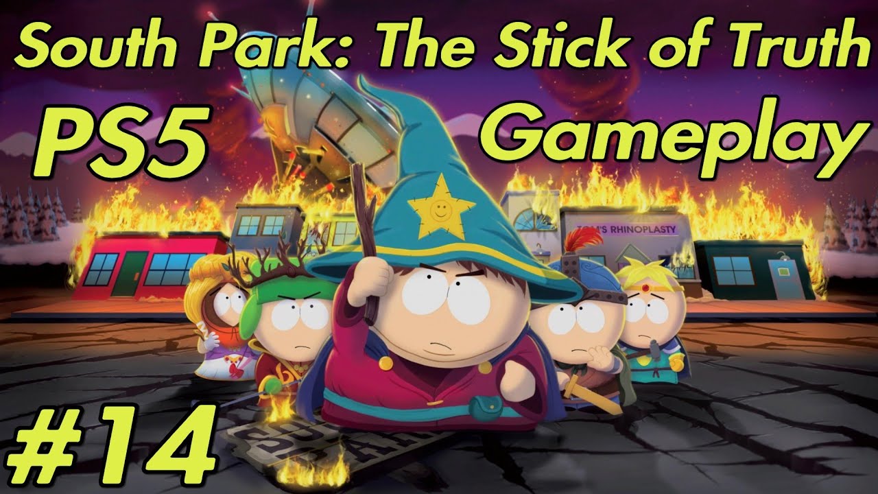 Let's Play South Park: The Stick of Truth. PS5 Gameplay. Part 14. GIANT NAZI ZOMBIE FETUS!!!!