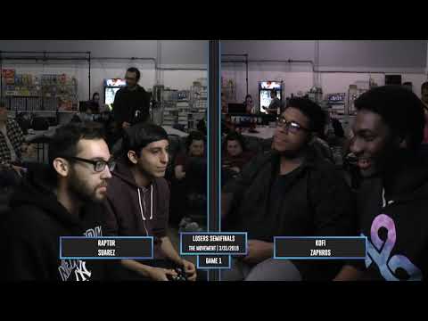 Suarez & Raptor vs Zaphros & Kofi - The Movement March - Losers Semifinals