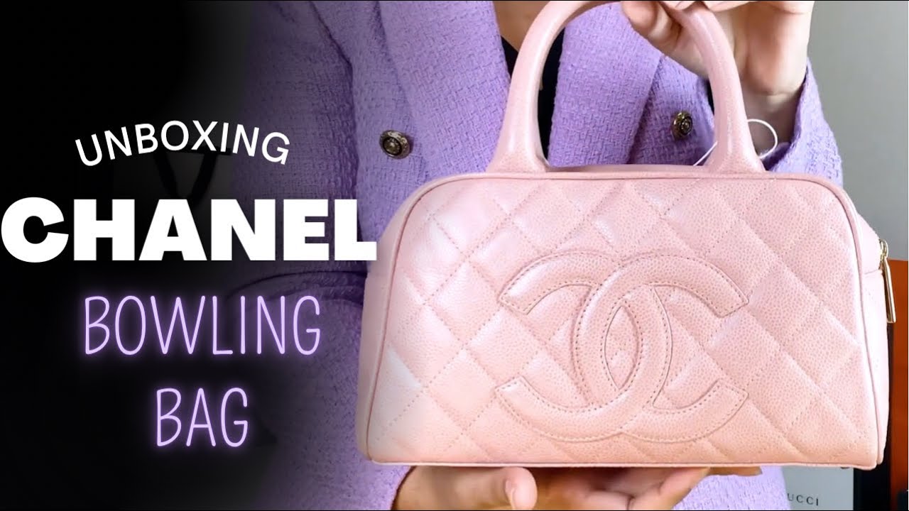 CHANEL BOWLING BAG UNBOXING 💕 FROM VESTIAIRE COLLECTIVE