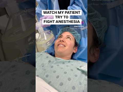 How did she do?! #boardcertifiedplasticsurgeon #anesthesia