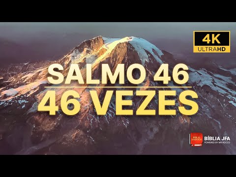 BUSQUE REFÚGIO E PROTEÇÃO NO SENHOR 🛡️ | Salmo 46 46 vezes  - Bíblia JFA Offline