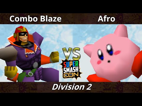 SSC 2022 Division 2 - Combo Blaze (Falcon) Vs. Afro (Kirby) SSB64 Smash Bros Tournament